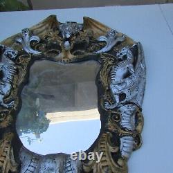 Rare Vintage Halloween Mirror 1992 Illusive Concepts INC