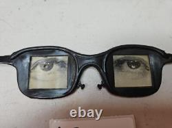 Rare Vintage Halloween Spy Secret Agent Eye Classes Shades 15e87
