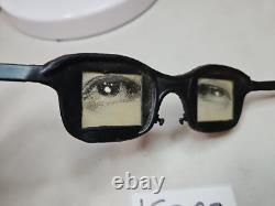 Rare Vintage Halloween Spy Secret Agent Eye Classes Shades 15e87