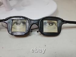 Rare Vintage Halloween Spy Secret Agent Eye Classes Shades 15e87