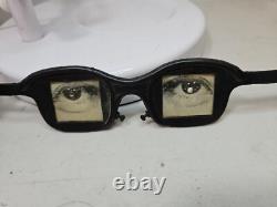 Rare Vintage Halloween Spy Secret Agent Eye Classes Shades 15e87