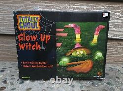 Rare Vintage Halloween Totally Ghoul Glow Up Witch Complete Tested & Works