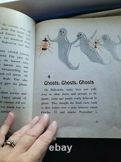 Rare Vintage Halloween book. Very few if any left anywhere. Great for collectors