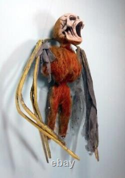 Rare Vintage Handmade Halloween Winged One of a kind Creature PICK UP ONLY