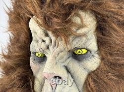 Rare Vintage Illusive Concepts Custom Werewolf Rubber Latex Halloween Mask w Tag