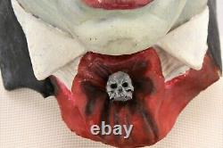 Rare Vintage Illusive Concepts Latex Vampire & Frankenstein Mask Full Head