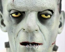 Rare Vintage Illusive Concepts Latex Vampire & Frankenstein Mask Full Head