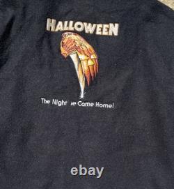 Rare Vintage Lamasz 1978 Halloween Michael Myers Varsity Jacket Wool- Leather