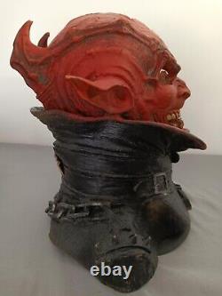 Rare Vintage Large Devil/Demon -Dominick Alvarez 1992 Full Head Mask Halloween