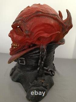 Rare Vintage Large Devil/Demon -Dominick Alvarez 1992 Full Head Mask Halloween