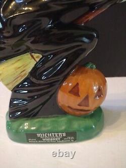 Rare Vintage Michter's Whiskey Witch Halloween Decanter Empty
