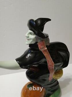 Rare Vintage Michter's Whiskey Witch Halloween Decanter Empty