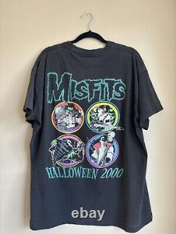 Rare Vintage Misfits Halloween 2000 T Shirt