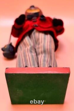 Rare Vintage Retro Halloween Bethany Lowe Dept 56 Figurine JOL Head Red Jacket