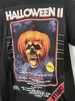 Rare Vintage Size M 1981 Halloween 2 II Horror Movie T Shirt EUC
