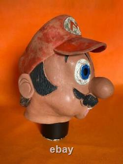 Rare Vintage Super Mario Bros Halloween Mask Freak Bootleg Made In Colombia