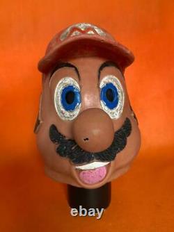 Rare Vintage Super Mario Bros Halloween Mask Freak Bootleg Made In Colombia