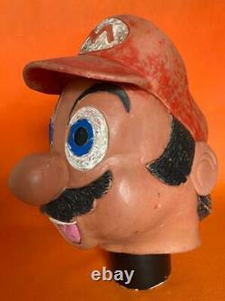 Rare Vintage Super Mario Bros Halloween Mask Freak Bootleg Made In Colombia