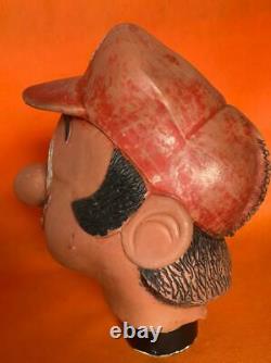 Rare Vintage Super Mario Bros Halloween Mask Freak Bootleg Made In Colombia