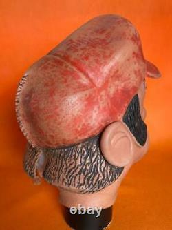 Rare Vintage Super Mario Bros Halloween Mask Freak Bootleg Made In Colombia