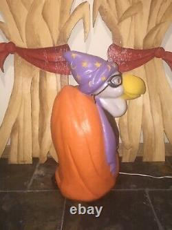 Rare Vintage TPI Halloween Lighted Blow Mold Buzzard Yard Decoration