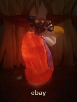 Rare Vintage TPI Halloween Lighted Blow Mold Buzzard Yard Decoration