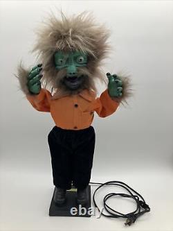 Rare Vintage Telco Green Beast Man Halloween Motion-ette 24 Figure Works