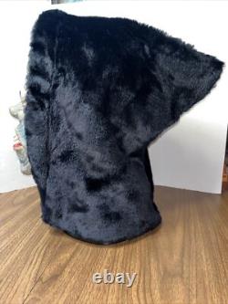 Rare Vintage Topstone Full Head Hooded Halloween Mask 3 Eyed Monster/ghoul