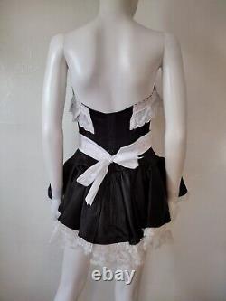 Rare Vintage Trashy Lingerie Lux French Maid Costume Halloween Cosplay