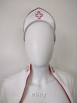 Rare Vintage Trashy Lingerie Sexy Nurse Costume Halloween Cosplay