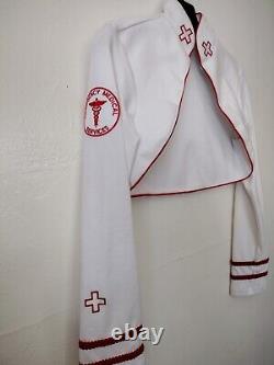 Rare Vintage Trashy Lingerie Sexy Nurse Costume Halloween Cosplay