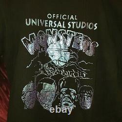 Rare Vintage Universal Studios Halloween Horror Nights Monsters T-shirt. Size M