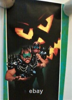 Rare Vintage WCW Halloween Havoc 89 SETTLING THE SCORE, Flair, Sting, Lugar