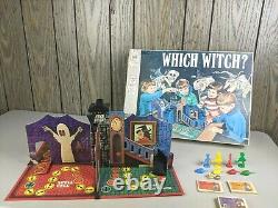 Rare Vintage Which Witch Board Game Milton Bradley 1970 Complete