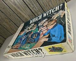 Rare Vintage Which Witch Board Game Milton Bradley 1970 Complete