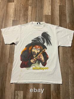Rare Vintage Witchiepoo HR Pufnstuf Kroft Cartoon Movie Double sided Shirt Large