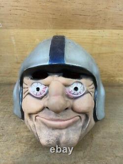 Rare Vtg 1980 Halloween III Don Post Tank Monster Mask Dallas Cowboys Football