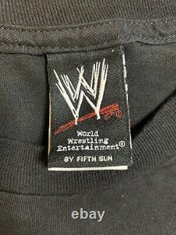 Rare Vtg 90s WWF Undertaker Fear The Darkness Wrestling Shirt Wwe Ecw Wcw evil