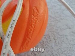 Rare Vtg Don Featherstone Happy Halloween Pumpkin Line Blow Mold