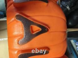 Rare Vtg1996 Don Featherstone Happy Halloween Pumpkin Line Blow Mold