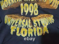 Rare vintage Halloween Horror Nights VIII 1998 Sweatshirt Universal Studios 90s