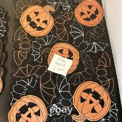 Rare vintage Halloween vintage Placemats pumpkins bats set of 5