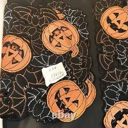 Rare vintage Halloween vintage Placemats pumpkins bats set of 5