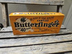 RareVintage Curtis Butterfinger 1950's Halloween Advertising Candy Box Display