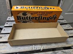 RareVintage Curtis Butterfinger 1950's Halloween Advertising Candy Box Display