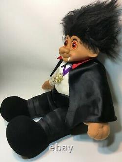 Russ Troll Doll Count Dracula RARE Vampire Halloween JUMBO 27 X-LARGE Toy