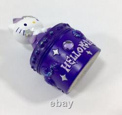 SANRIO Hello Kitty 2000 Magic Purple Halloween Witch Rare Vintage Trinket Box