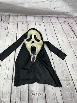 SCREAM Ghostface Mask-FUN WORLD DIV-Vintage RARE Glow In The Dark Halloween