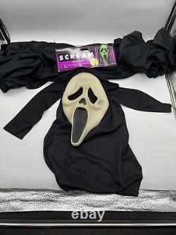 SCREAM Ghostface Mask Fun World Genuine Vintage RARE 90's Glow In The Dark