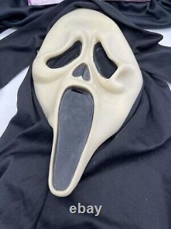 SCREAM Ghostface Mask Fun World Genuine Vintage RARE 90's Glow In The Dark